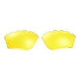 thumbnail image 1 of Walleva Yellow Vented Replacement Lenses for Oakley Half Jacket XLJ Sunglasses, 1 of 6