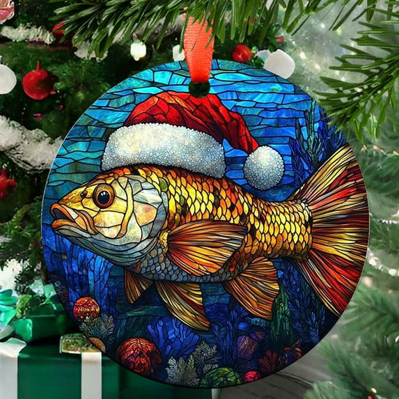 Walleye Fish 4 Christmas Ornament, Xmas Hanging Ornament, Mother’S Day Ornament, Valentine Ornament Gift, Celebration Hanging Decor, Keepsake 2025