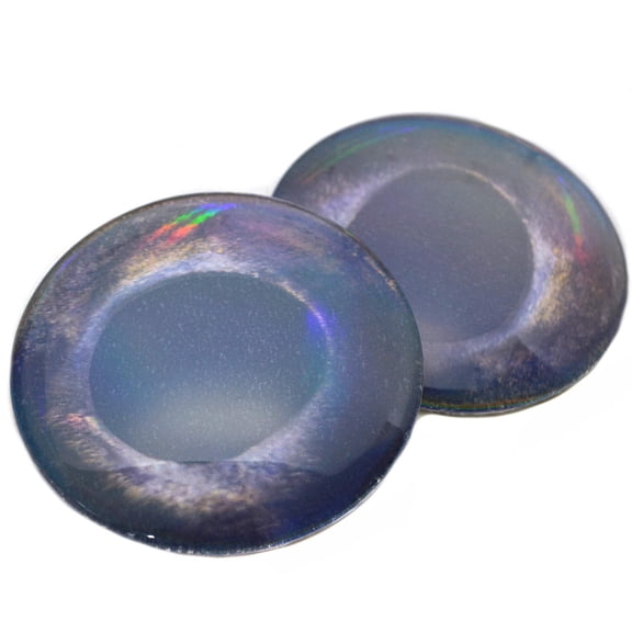Walleye Iridescent Fish Inspired Glass Eyes