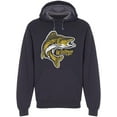 thumbnail image 1 of Walleye Pike Fishing Club  Hoodie Men -Image by Shutterstock, Male 3X-Large, 1 of 2