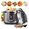 thumbnail image 1 of Wallfire Electric Cooker,9-in-1 Electric Pressure Cooker,5L Large Capacity Electric Pressure Cooker Multifunctional Household Smart Rice Cooker Sauté Steamer Yogurt Maker, 1 of 7