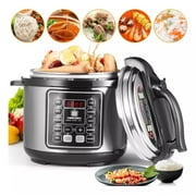 Wallfire Electric Cooker,9-in-1 Electric Pressure Cooker,5L Large Capacity Electric Pressure Cooker Multifunctional Household Smart Rice Cooker Saut  Steamer Yogurt Maker