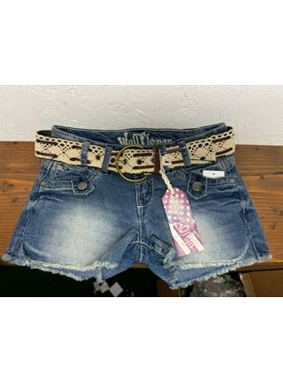 Riley Soft Denim Belted Shorts Riley Soft Denim Belted Shorts