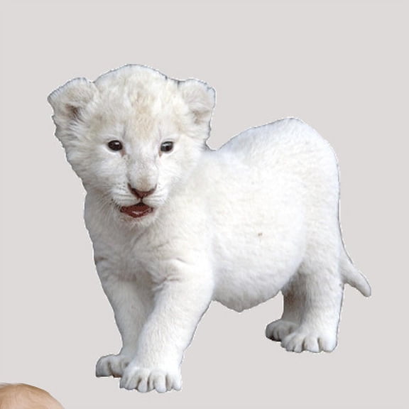 Wallhogs Baby Cub Tiger Cutout Wall Decal
