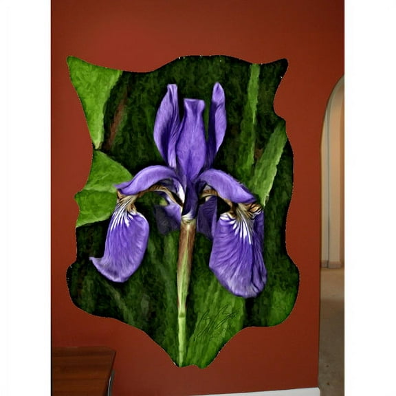 Wallhogs Batie Flower Cutout Wall Mural