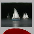 thumbnail image 1 of Wallhogs Batie Sailboats Poster Wall Mural, 1 of 2