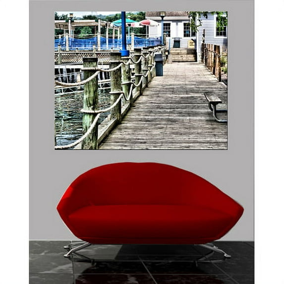 Wallhogs Batie's Boat House Glossy Poster