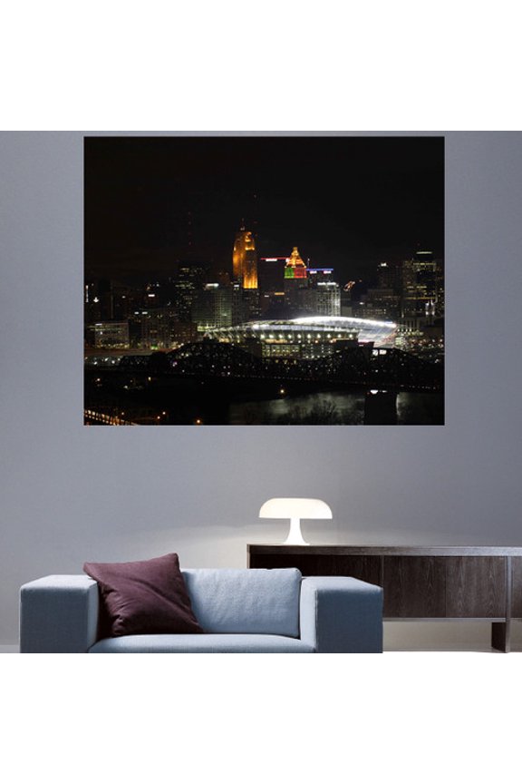 Batie's ''Paul Brown Stadium'' Glossy Poster