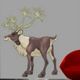 thumbnail image 1 of Wallhogs Caribou Cutout Wall Decal, 1 of 2