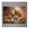 thumbnail image 1 of Wallhogs Cavalaris Cat Power Poster Wall Mural, 1 of 2