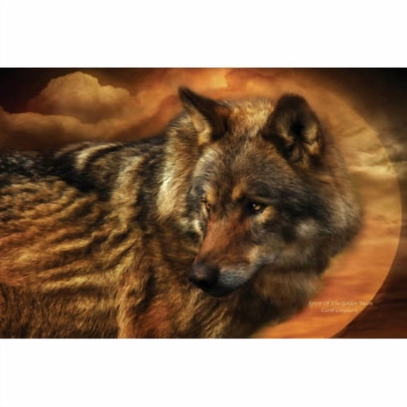 Wallhogs Cavalaris Spirit of The Golden Moon Wall Mural