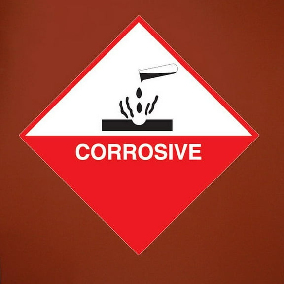 Wallhogs Corrosive Sign Wall Decal