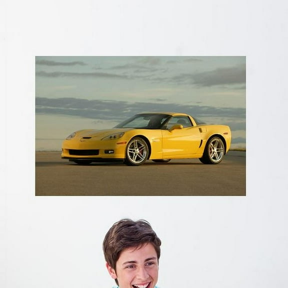 Wallhogs Corvette Z06 Wall Mural