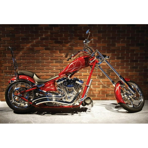 Wallhogs Custom Chopper Glossy 16" x 24" Poster