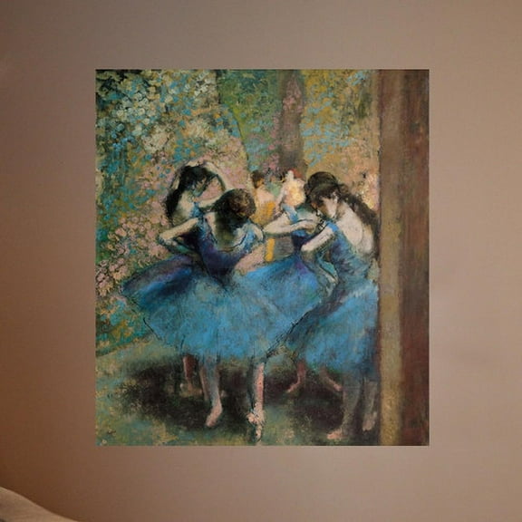 Wallhogs Degas Dancers in (1890) Wall Mural