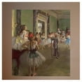 thumbnail image 1 of Wallhogs Degas The Dancing Class (19th) Poster Wall Mural, 1 of 2
