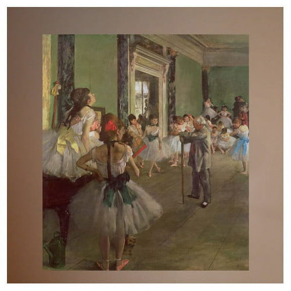 Wallhogs Degas The Dancing Class (19th) Poster Wall Mural