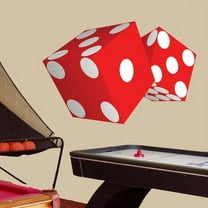 Wallhogs Dice Cutout Wall Decal