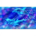 thumbnail image 1 of Wallhogs Dolphins Poster Wall Mural, 1 of 2