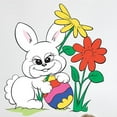 thumbnail image 1 of Wallhogs Easter Bunny II Cutout Wall Decal, 1 of 2