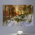 thumbnail image 1 of Wallhogs Farguharson Glowed with Tints of Evening Hours Poster Wall Mural, 1 of 2