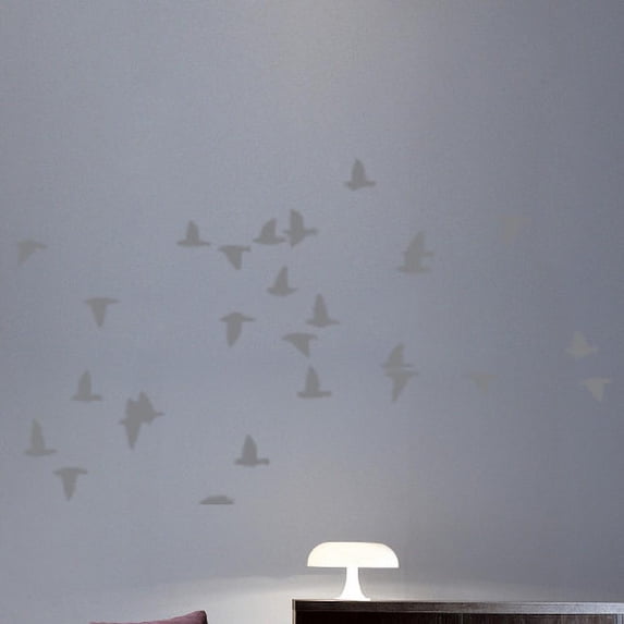 Wallhogs Flocking Birds Sihouette Wall Decal