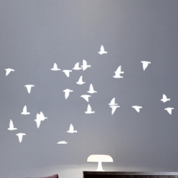 Wallhogs Flocking Birds Sihouette Wall Decal