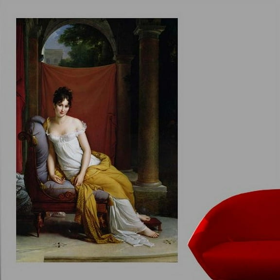 Wallhogs Gerard Portrait of Madame Recamier (19th) Wall Mural