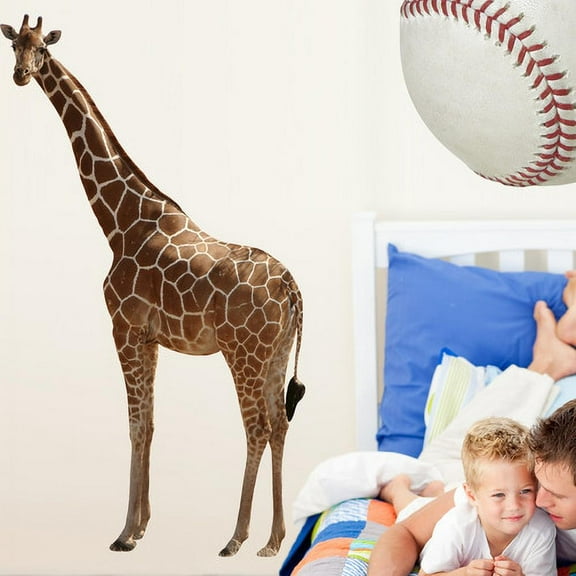Wallhogs Giraffe III Cutout Wall Decal