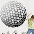 thumbnail image 1 of Wallhogs Golf Ball Cutout Wall Decal, 1 of 2