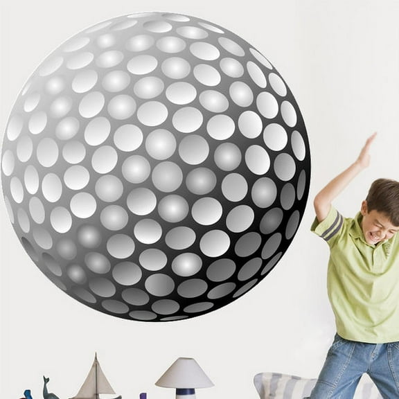 Wallhogs Golf Ball Cutout Wall Decal