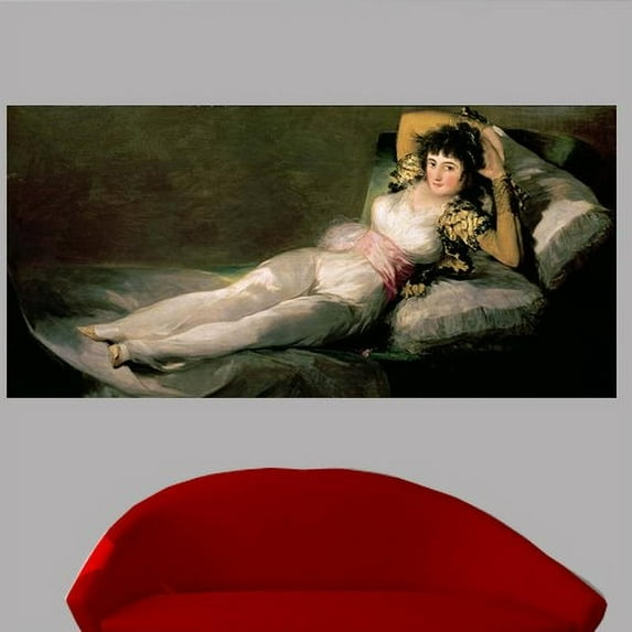 Wallhogs Goya The Clothed Maja (19th) Wall Mural