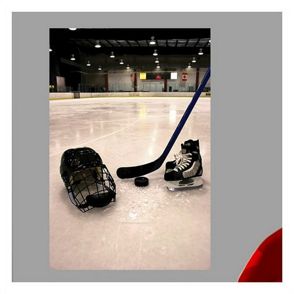 Wallhogs Hockey Equipment II Wall Mural