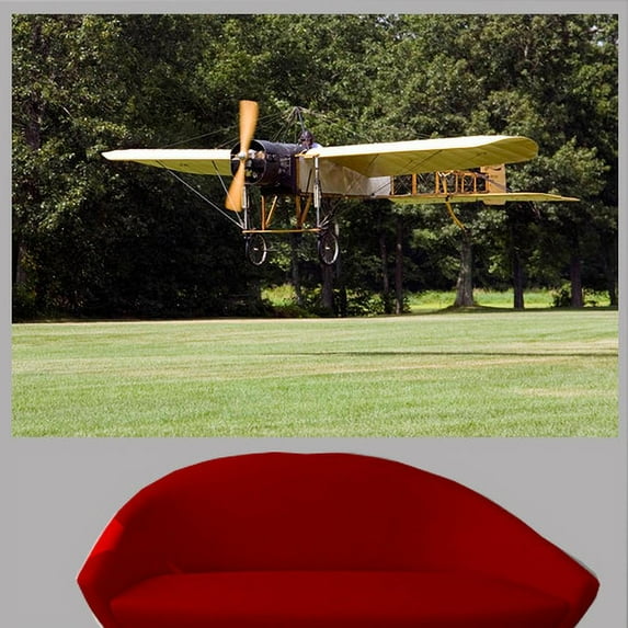 Wallhogs Kellstrand 1909 Bleriot Type XI Glossy Wall Mural