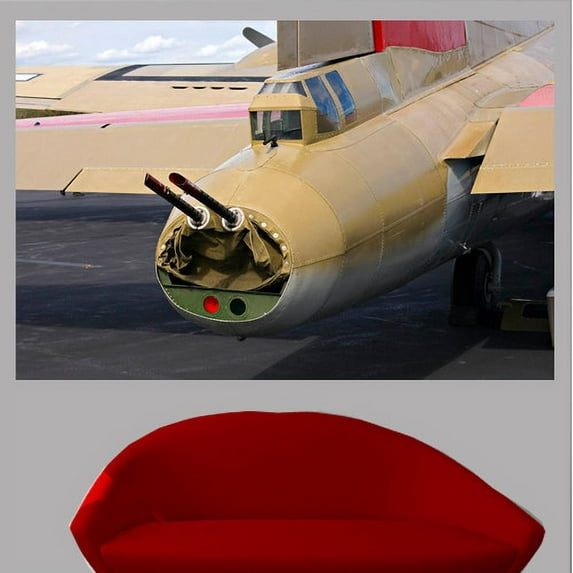 Wallhogs Kellstrand B17 Tailgun Wall Mural