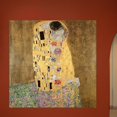 thumbnail image 1 of Wallhogs Klimt The Kiss (1907) Wall Mural, 1 of 2
