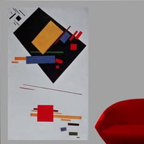Wallhogs Malevich Suprematist Composition (1915) Wall Mural
