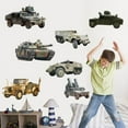 thumbnail image 1 of Wallhogs Military Ground Vehicle Multi-Pack Cutout Wall Decal, 1 of 2