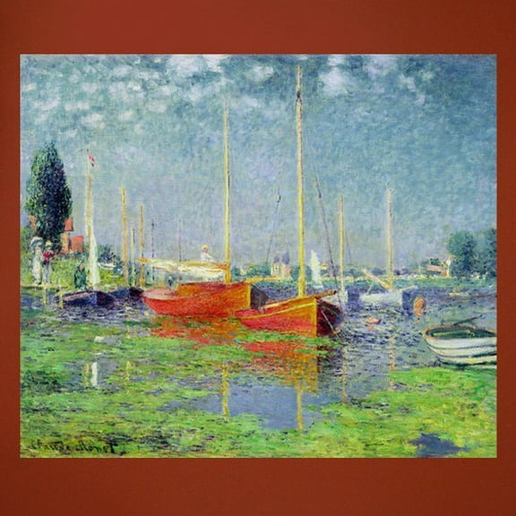 Wallhogs Monet Argenteuil (1872) Poster Wall Mural