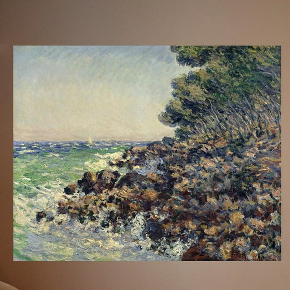 Wallhogs Monet Cap Martin (1884) Poster Wall Mural