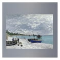 thumbnail image 1 of Wallhogs Monet The Beach at Sainte-Adresse (1867) Poster Wall Mural, 1 of 2