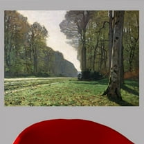 Wallhogs Monet The Road to Bas-Breau (1865) Poster Wall Mural