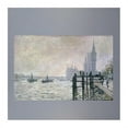 thumbnail image 1 of Wallhogs Monet The Thames Below Westminster (1871) Poster Wall Mural, 1 of 2
