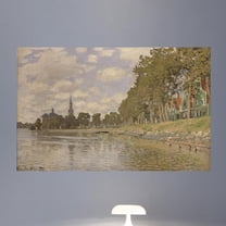 Wallhogs Monet Zaandam (1871) Wall Mural
