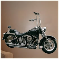 Wallhogs Motorcycle I Cutout Wall Decal