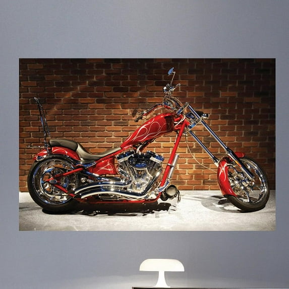 Wallhogs Motorcycle VI Poster Wall Mural