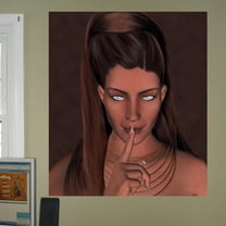 Wallhogs Mystery Woman Glossy Wall Mural