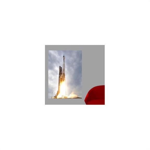 Wallhogs NASA's Atlas Rocket Glossy Wall Mural