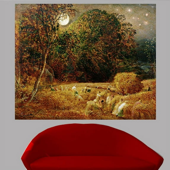 Wallhogs Palmer Harvest Moon (19th) Wall Mural