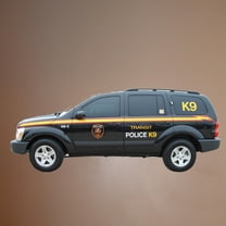 Wallhogs Police K9 Unit Cutout Wall Decal